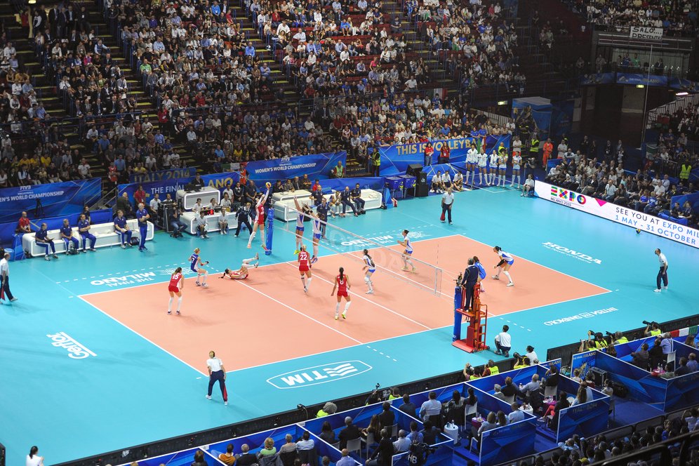 Ukuran Lapangan Bola Voli.